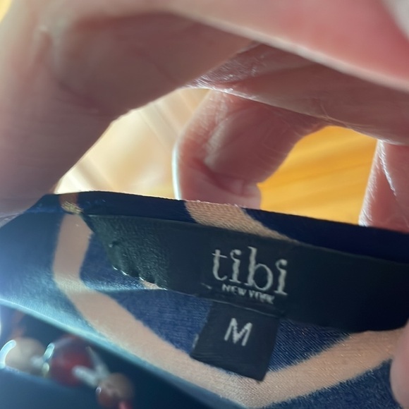 Tibi New York 3/4 Sleeves Boatneck Summer Shift Size M - Picture 6 of 7